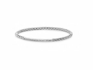 Armband met Briljant - 18kt Witgoud | COLLECTION VANSCHOENWINKEL