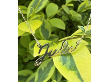 Naam-Collier - 18kt Geelgoud | COLLECTION VANSCHOENWINKEL