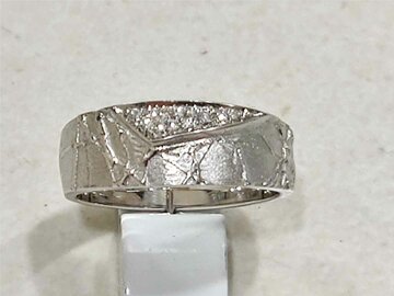 Ring briljant - 18kt Witgoud | MY CREATION