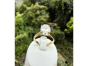 Ring Solitaire briljant - 18kt Geelgoud | COLLECTION VANSCHOENWINKEL