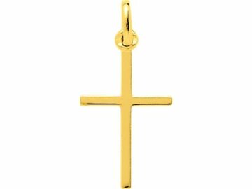 Hanger Kruisje - 18kt Geelgoud | COLLECTION VANSCHOENWINKEL