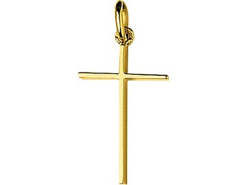 Hanger Kruisje - 18kt Geelgoud | COLLECTION VANSCHOENWINKEL