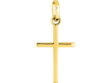 Hanger Kruisje - 18kt Geelgoud | COLLECTION VANSCHOENWINKEL