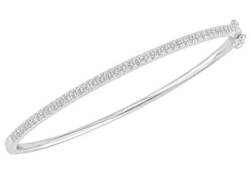 Armband met Briljant - 18kt Witgoud | COLLECTION VANSCHOENWINKEL