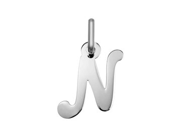 Hanger Letter - Zilver Gerhodineerd | (AG) Zilver Collection VS
