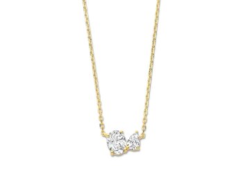 KETTING MET HANGER - Naiomy (AG) Zilver