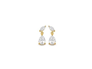 OORBEL AFHANGER ZIRCONIA - Naiomy (AG) Zilver