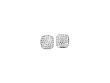 Oorbellen zirconia - Naiomy (AG) Zilver