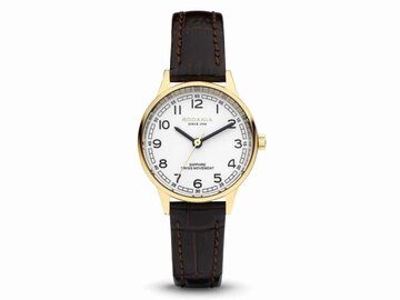 RODANIA SWISS MADE DAMES - Edelstaal+Leer | Rodania 1930 Swiss Made