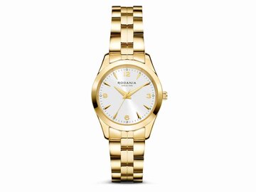 RODANIA SWISS MADE DAMES - Bicolor Staal-Plaqué / PVD | Rodania 1930 Swiss Made