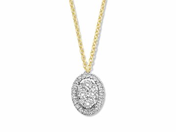 Hanger Briljant - 18kt Geelgoud | COLLECTION VANSCHOENWINKEL