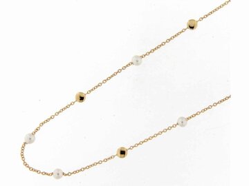 Collier-Halsketting - 18kt Geelgoud | COLLECTION VANSCHOENWINKEL