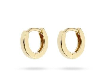 Oorbellen creolen - 18kt Geelgoud | Swing 18k Jewels