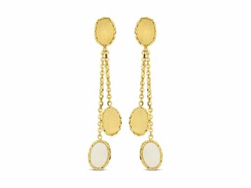 Oorbellen afhangers - 18kt Geelgoud | COLLECTION VANSCHOENWINKEL