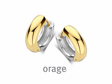 Oorbellen creolen - Orage STEEL Jewellery | (Ag) Orage Zilver