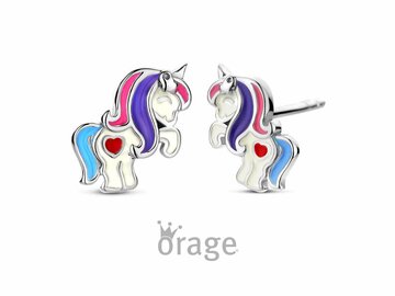 Oorbellen kinderfiguur - Orage Kids Silver | (Ag) Orage Zilver