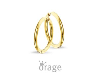 Oorbellen creolen - Orage STEEL Jewellery | (Ag) Orage Zilver