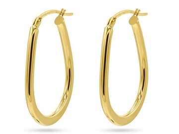 Oorbellen creolen - 18kt Geelgoud | COLLECTION VANSCHOENWINKEL