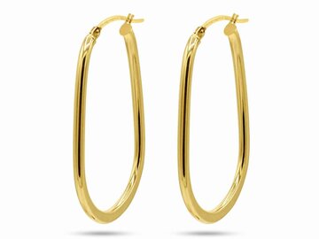 Oorbellen creolen - 18kt Geelgoud | COLLECTION VANSCHOENWINKEL