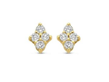 Oorbellen - 18kt Geelgoud | COLLECTION VANSCHOENWINKEL