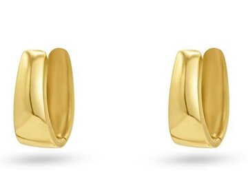 Oorbellen creolen - 18kt Geelgoud | COLLECTION VANSCHOENWINKEL