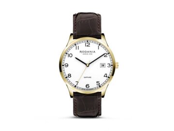 RODANIA SWISS MADE HEREN - Edelstaal+Leer | Rodania 1930 Swiss Made