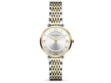 RODANIA SWISS MADE DAMES - Bicolor Staal-Plaqué / PVD | Rodania 1930 Swiss Made