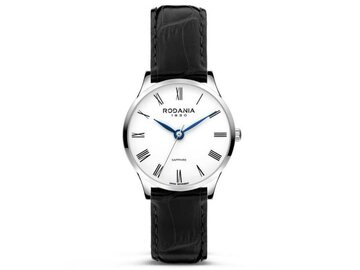 RODANIA SWISS MADE DAMES - Edelstaal+Leer | Rodania 1930 Swiss Made