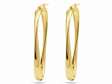 Oorbellen creolen - 18kt Geelgoud | COLLECTION VANSCHOENWINKEL