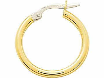 Oorbellen creolen - 18kt Geelgoud | COLLECTION VANSCHOENWINKEL