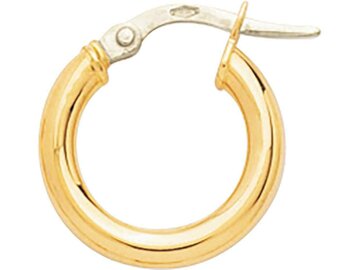 Oorbellen creolen - 18kt Geelgoud | COLLECTION VANSCHOENWINKEL