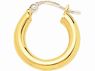 Oorbellen creolen - 18kt Geelgoud | COLLECTION VANSCHOENWINKEL