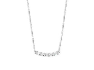 Hanger met Ketting - 18kt Witgoud | COLLECTION VANSCHOENWINKEL