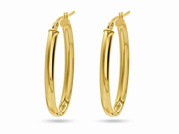 Oorbellen creolen - 18kt Geelgoud | COLLECTION VANSCHOENWINKEL