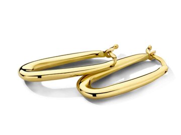 Oorbellen creolen - 18kt Geelgoud | COLLECTION VANSCHOENWINKEL