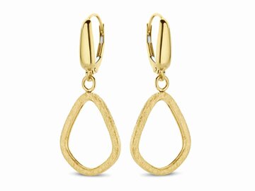 Oorbellen afhangers - 18kt Geelgoud | COLLECTION VANSCHOENWINKEL