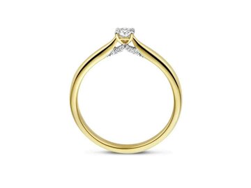 Ring Solitaire briljant - DULCI NEA 18K | COLLECTION VANSCHOENWINKEL