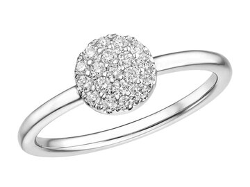 Ring Solitaire briljant - 18kt Bicolor | COLLECTION VANSCHOENWINKEL