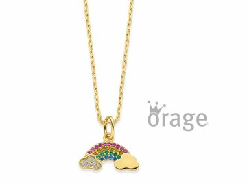 Hanger met Ketting - Orage Kids Silver | (Ag) Orage Zilver