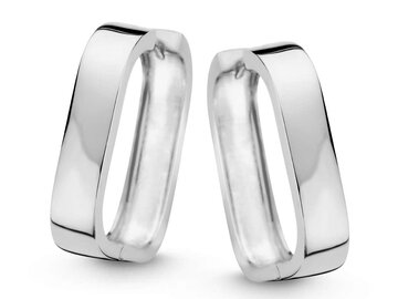 Oorbellen creolen - Naiomy (AG) Zilver