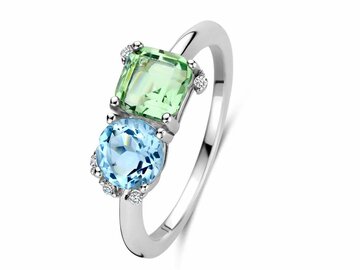 RING ZIRCONIA - Naiomy (AG) Zilver