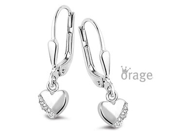 Oorbellen kinder afhanger - Orage Kids Silver | (Ag) Orage Zilver