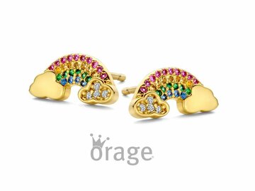 Oorbellen kinderfiguur - Orage Kids Silver | (Ag) Orage Zilver