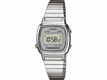 CASIO DAMES - Metal Stainless steel back