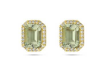 Oorbellen briljant - 18kt Geelgoud | COLLECTION VANSCHOENWINKEL