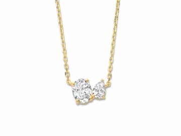 KETTING MET HANGER - Naiomy (AG) Zilver