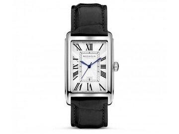 RODANIA SWISS MADE HEREN - Edelstaal+Leer | Rodania 1930 Swiss Made