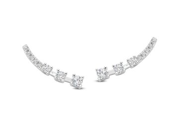 Oorbellen zirconia - Naiomy (AG) Zilver