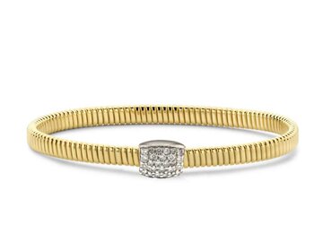 RIGIDE ARMBAND - 18kt Bicolor | COLLECTION VANSCHOENWINKEL
