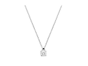KETTING MET HANGER - 18kt Witgoud | COLLECTION VANSCHOENWINKEL
